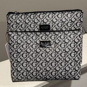 Guess Monochrome Logo Crossbody Bag